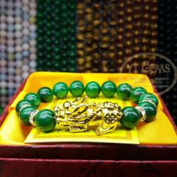 สร้อยข้อมือปีเซียะ หยกจักรพรรดิแท้ YTG-4678 YTGEMS