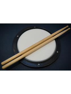 แป้นซ้อมกลองพร้อมขาตั้ง Drummer Drum Pad ขนาด 8 นิ้ว