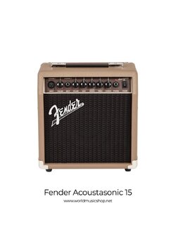 Fender Acoustasonic 15 ตู้แอมป์กีตาร์โปร่ง