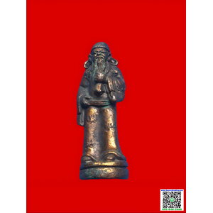 รูปหล่อลอยองค์จางกั้วเหลาแปดเซียนเซียนแห่งความมั่นคงอายุยืนสุขภาพดีและจิตรกรเนื้อโลหะ