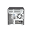 TVS-682-i3-8G High-performance NAS: tiered storage, application-based partitioning and network traffic distribution