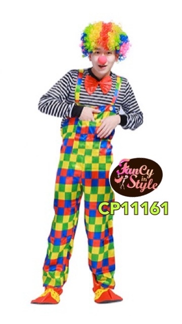 Fairy tale/Disney /Cartoon/Game costume/Clown Costume/ชุดแฟนซีตัวตลกโบโซ่