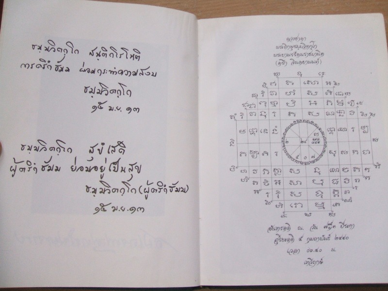 หนังสือประวัติและพระเครื่อง เจ้าคุณนรฯ (พระยานรรัตนราชมานิต) วัดเทพศิรินทร์ กรุงเทพ