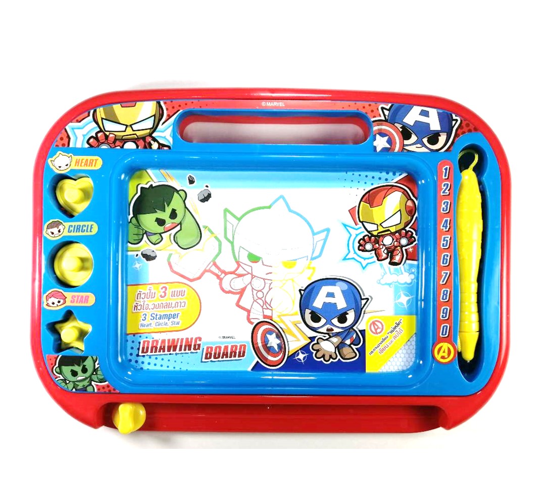 กระดานวาดเขียน 4 สี แอดเวนเจอร์พร้อมส่ง Advengers