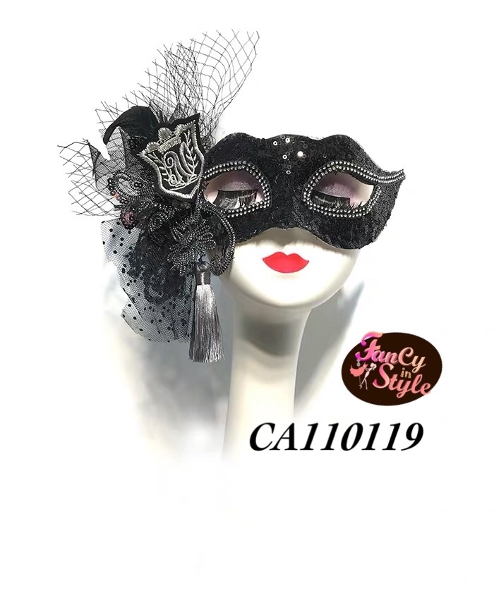 Luxury Fancy Mask/หน้ากากแฟนซีสีดำสวยหรู