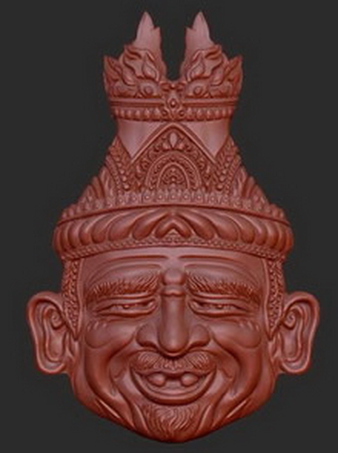 เหรียญบรมครูพ่อแก่ รุ่น 1ที่ระลึกงานไหวึครูครั้งที่2/61 พระครูสมุห์คำนวณ ปริสุทโธ วัดแก้วเจริญอ.อัมพวา จ.สมุทรสงคราม