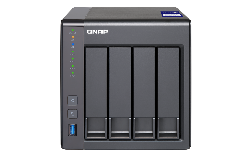 TS-431X2 High-performance Quad-core Business NAS with Built-in 10GbE SFP+ Port