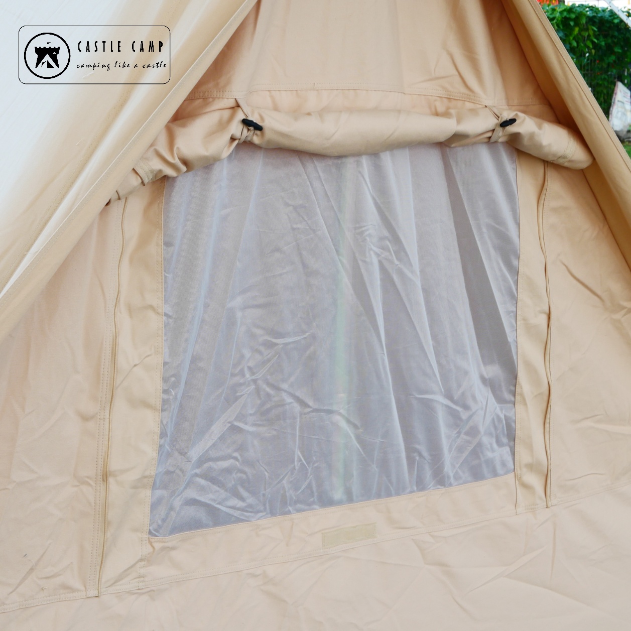 Castle Camp Canvas Scout Tent