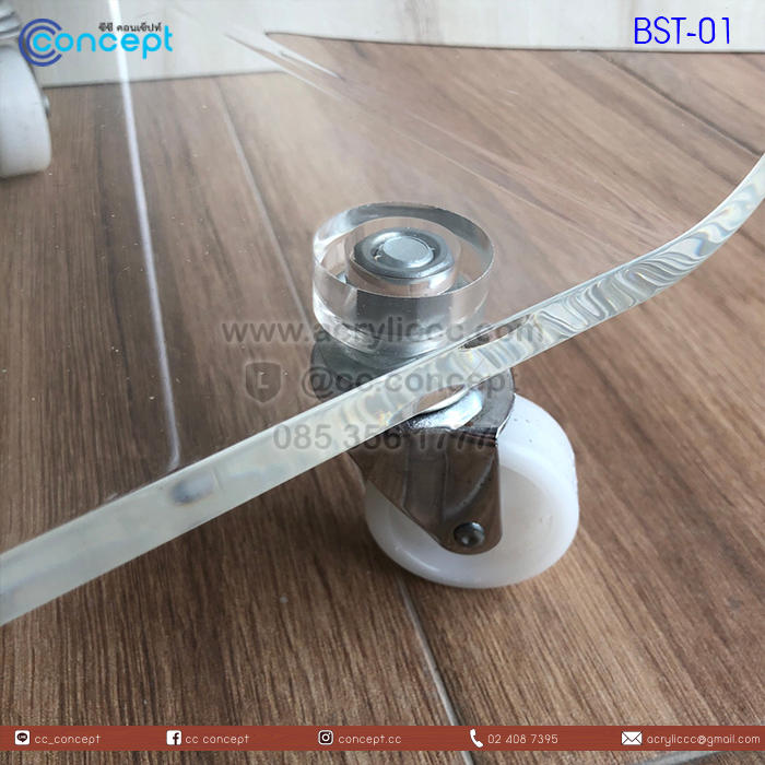 โต๊ะหัวเตียงอะคริลิค (BST-01)