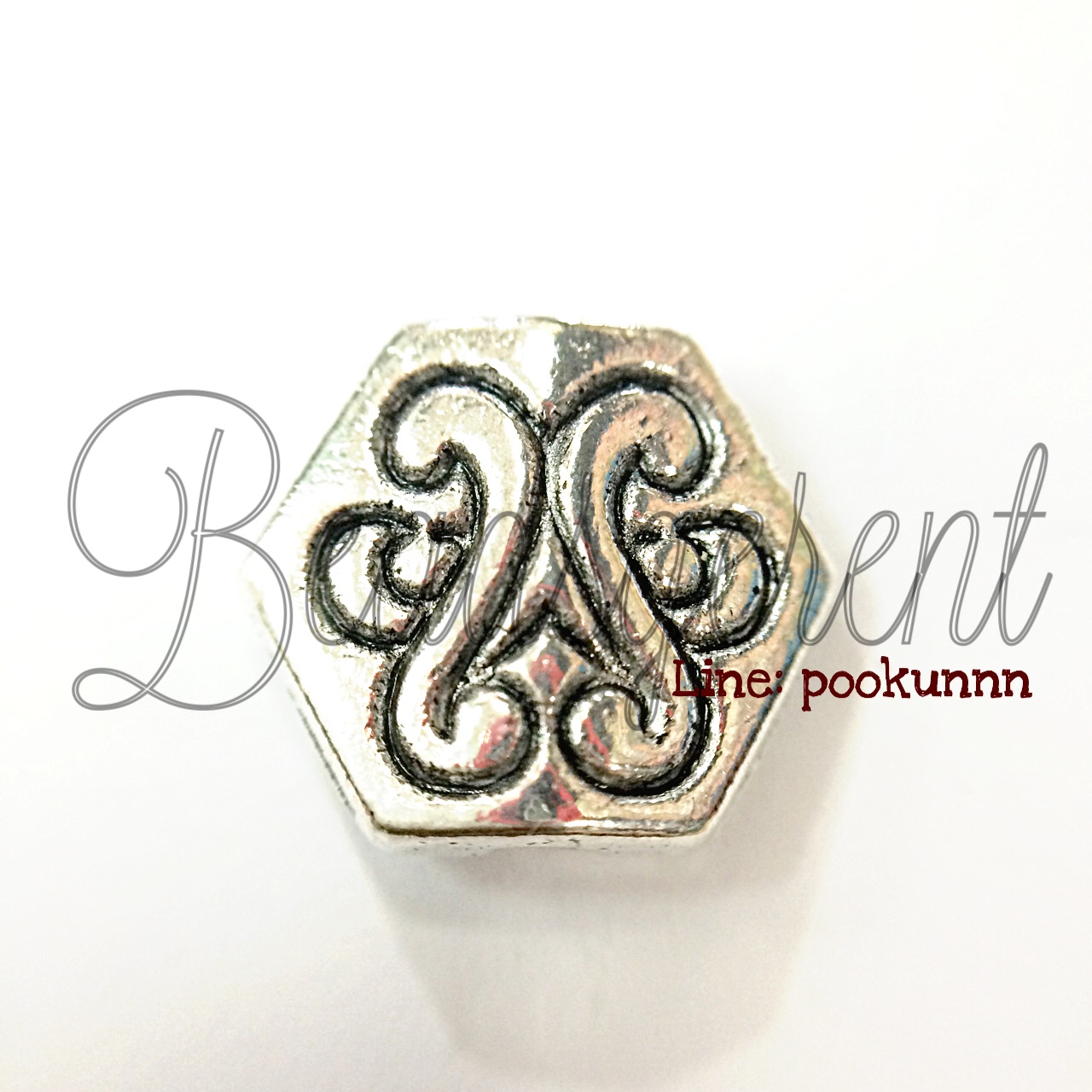 ลูกปัดโรเดียม 33 10มม. (1 ชิ้น) SKU-03456