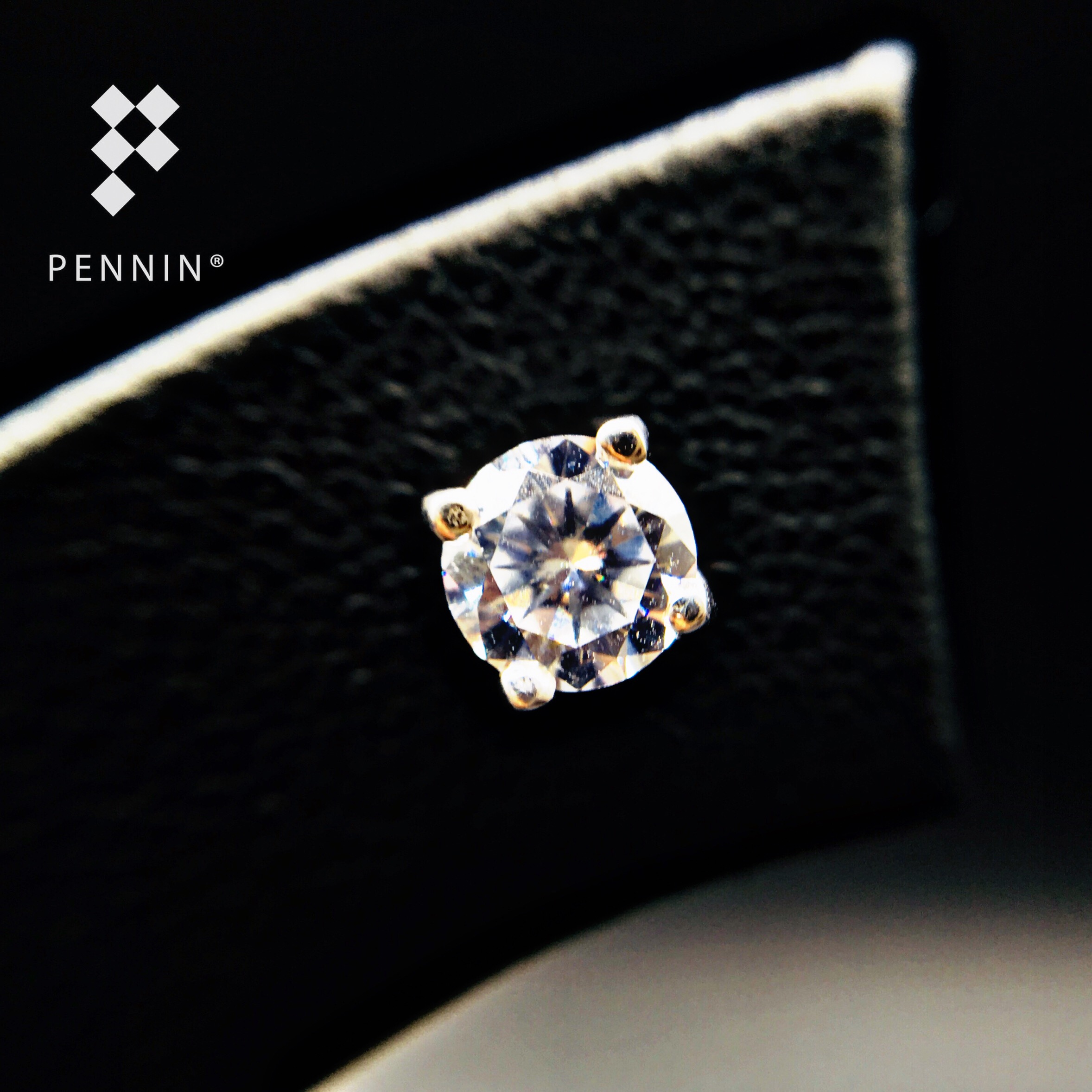 ต่างหูเพชรสวิส CZ เกรด Top 6A ขนาด 3mm-8mm เงินแท้ 925 ชุบทองคำขาว 4เตย สวยวิ้งทัดเทียมเพชรแท้