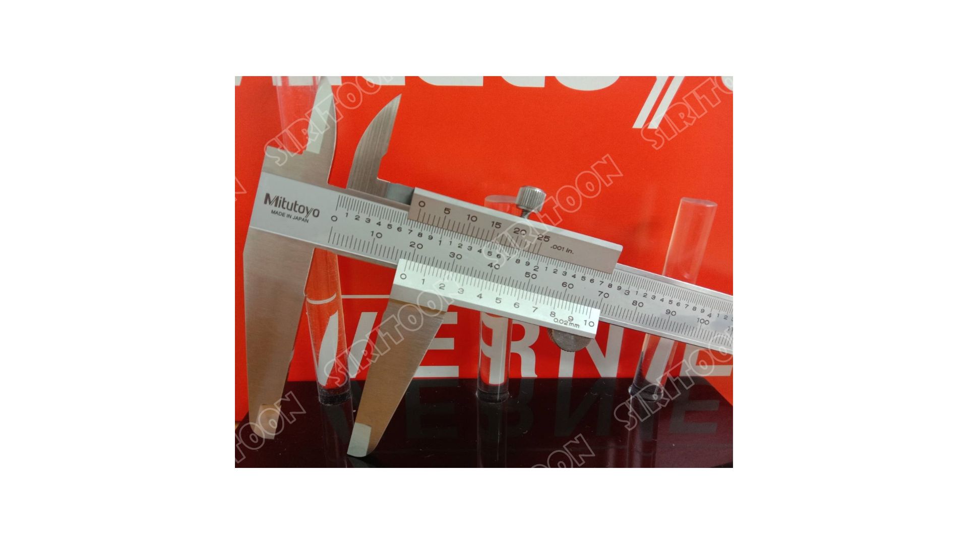 Mitutoyo MITUTOYO เวอร์เนียล๊อคบน รุ่น 530-119 ค่าความละเอียด 0.02X0-12"/ 300 มิล 530-119