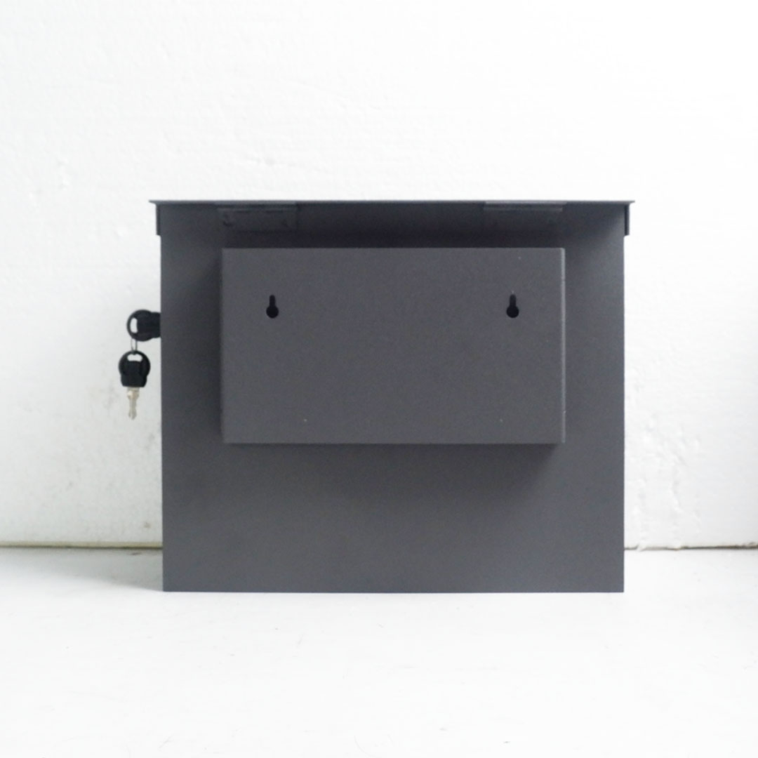 ตู้จดหมาย รุ่นคลาสสิค ฝา 2 ชั้น อักษรนูน ขนาด 25x30 cm