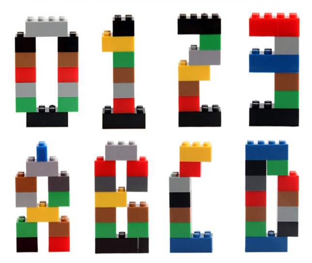 บล็อกต่อพลาสติกตามจินตนาการสีสันสดใสพร้อมส่งหลายแบบ