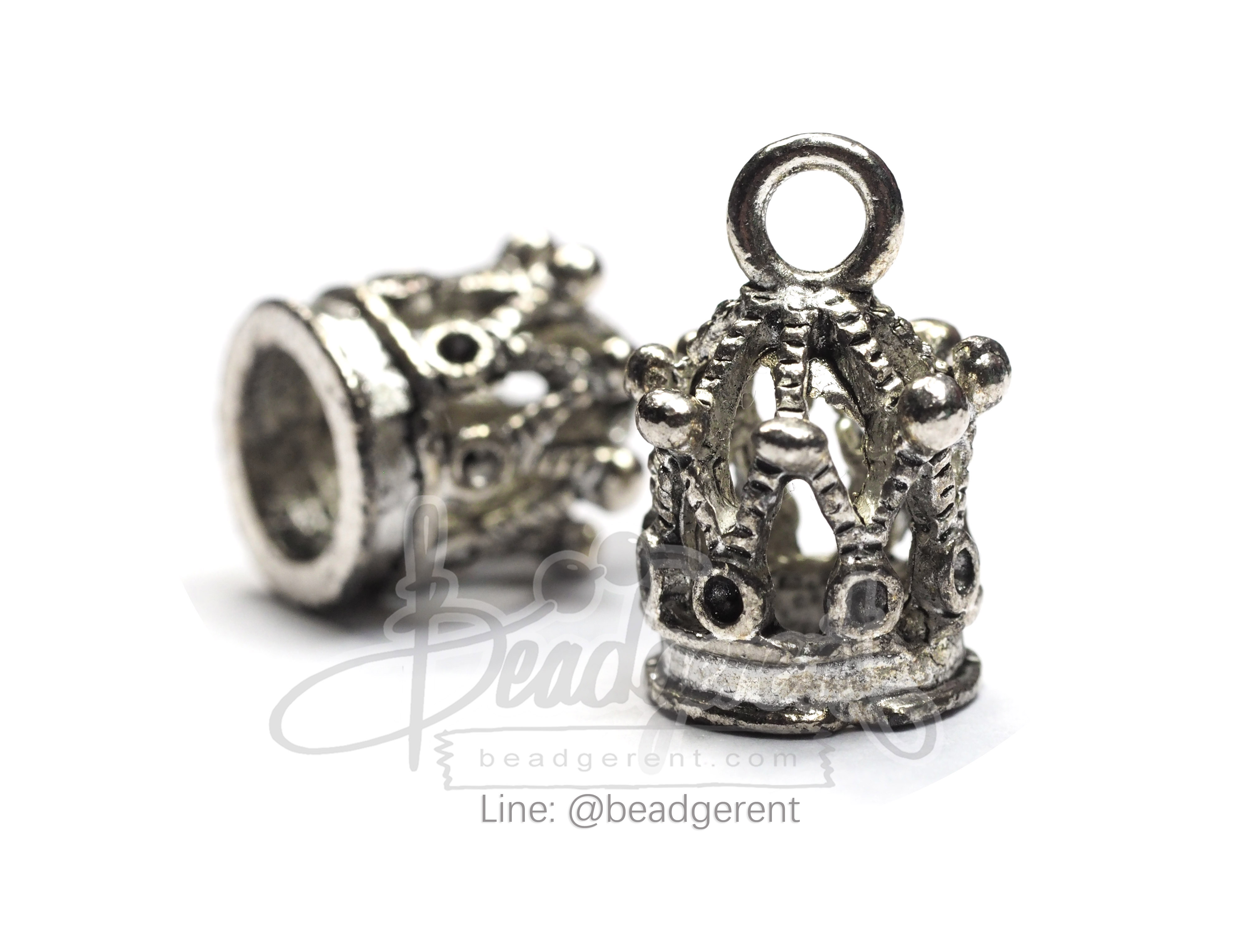 ลูกปัดโรเดียม 95 17มม. (1 ชิ้น) SKU-03573