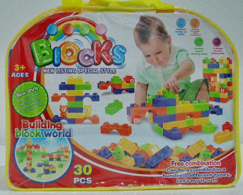 บล็อกต่อพร้อมส่งประกอบพลาสติกตามจินตนากร