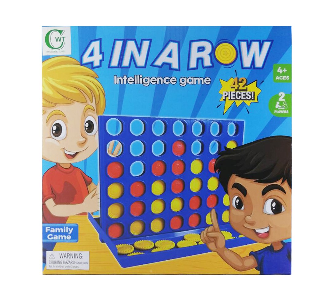 เกมเรียงเหรียญ4เหรียญในแถวเล่นได้ทั้ง เกมคู่ เกมเด็ก เกมครอบครัว