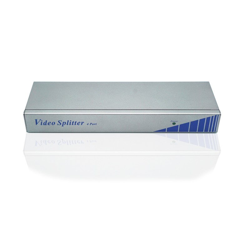 VGA VIDEO SPLITTER 4-PORT ENHANCED VIDEO BANDWIDTH, CASCADABLE