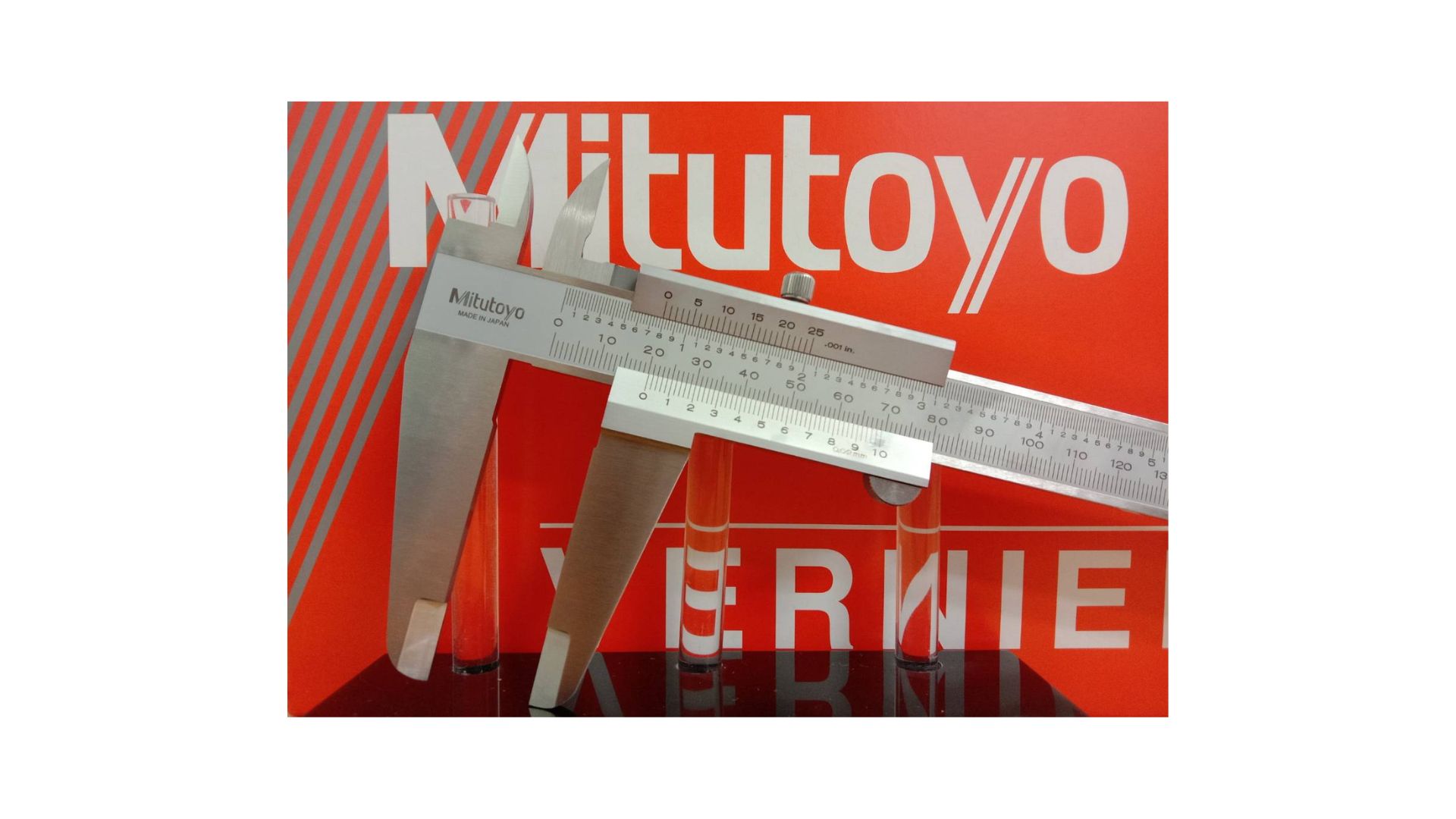 Mitutoyo เวอร์เนียล๊อคบนรุ่น 530-312 ค่าความละเอียด 0.02X0-6" /150 มิล