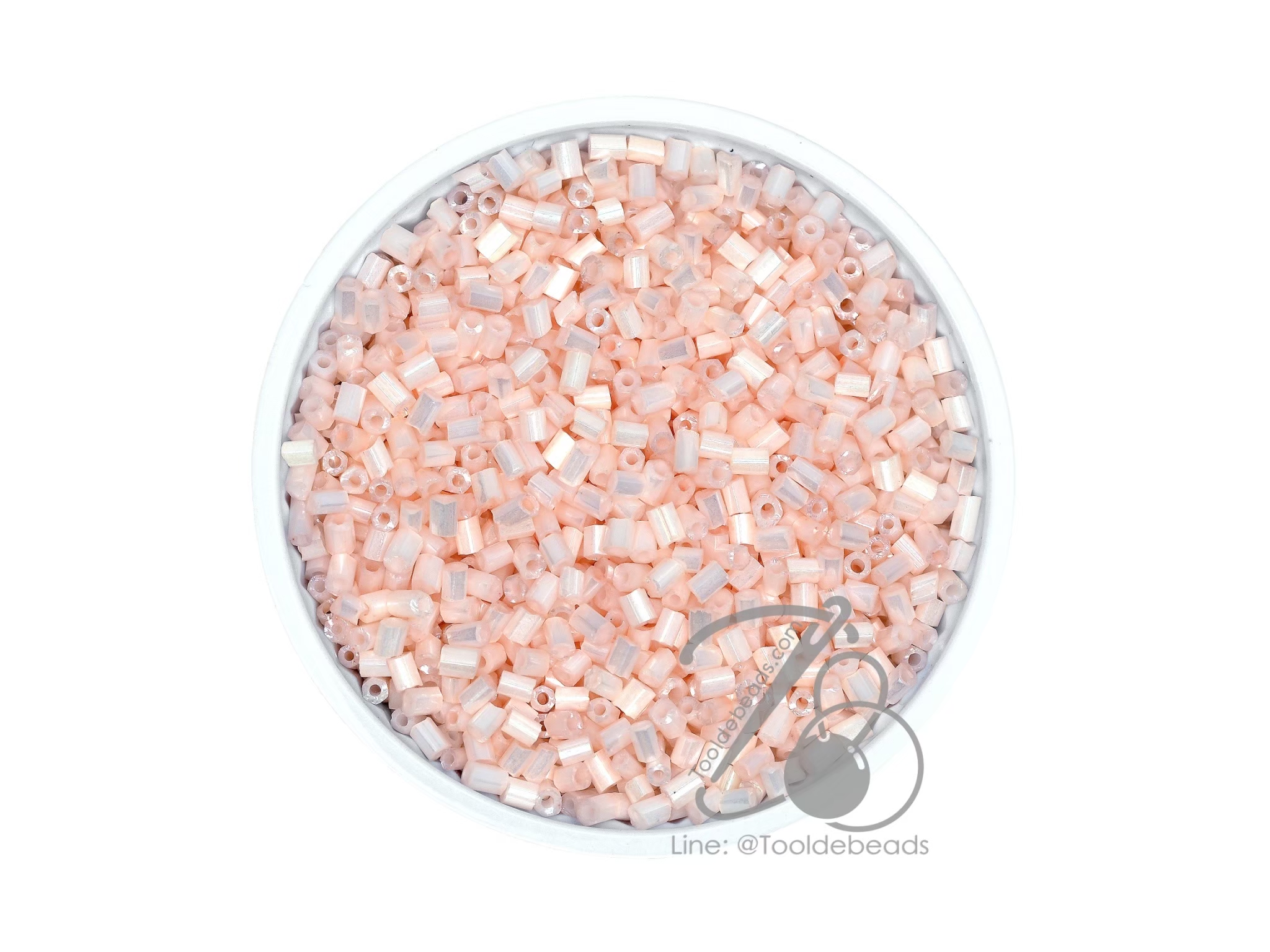 ปล้องสั้น โทนมุกด้าน สีเนื้อ (450 กรัม) SKU-12176
