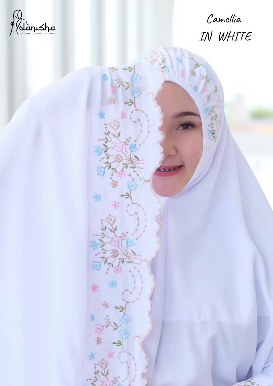 ชุดละหมาด ตะละกงนำเข้าแถมฟรีกระเป๋าและ mini sejadah