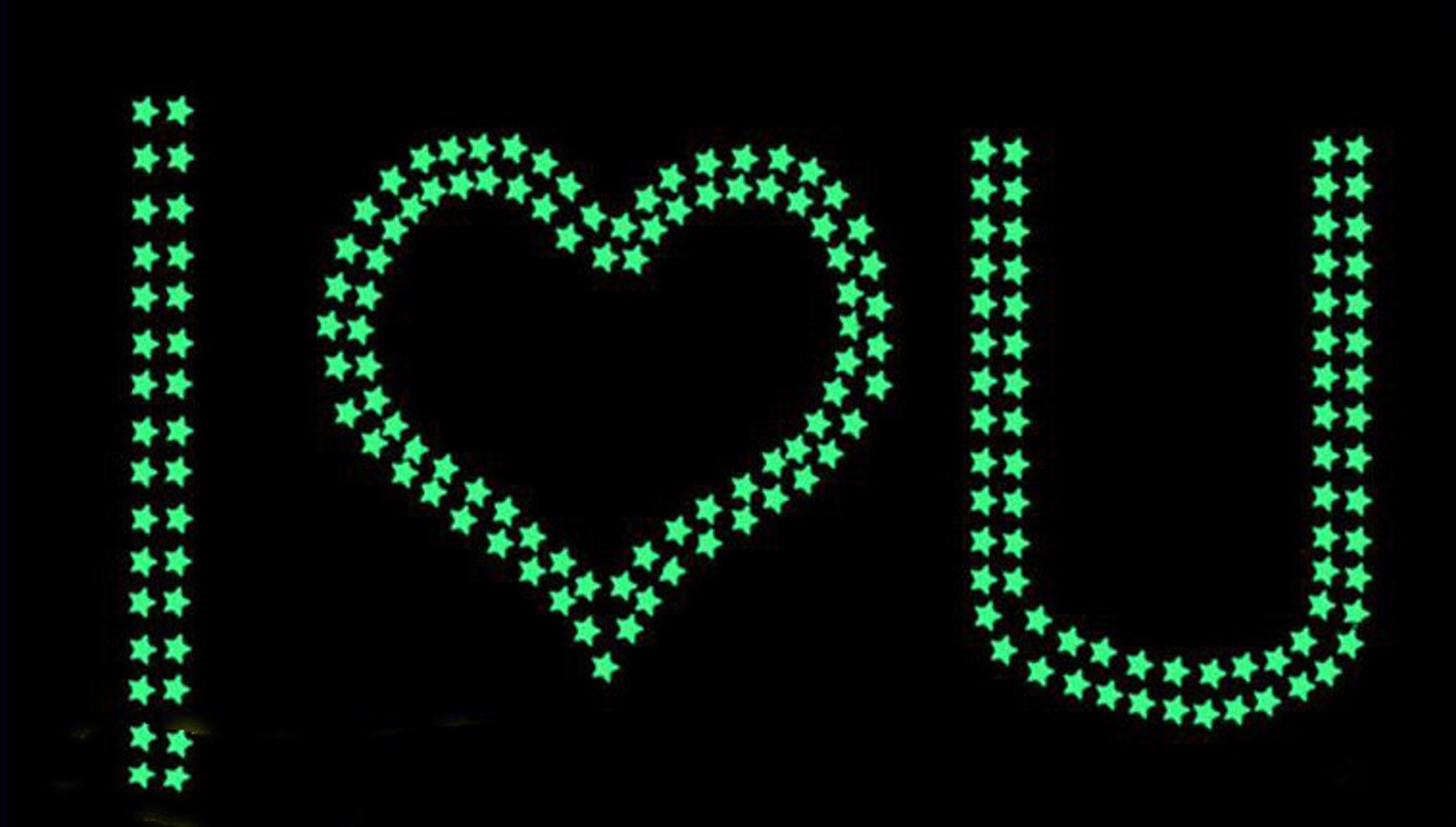 ดาวส่องแสงกลางคืนพร้อมส่ง หลายแบบ หลากสีของตกแต่ง