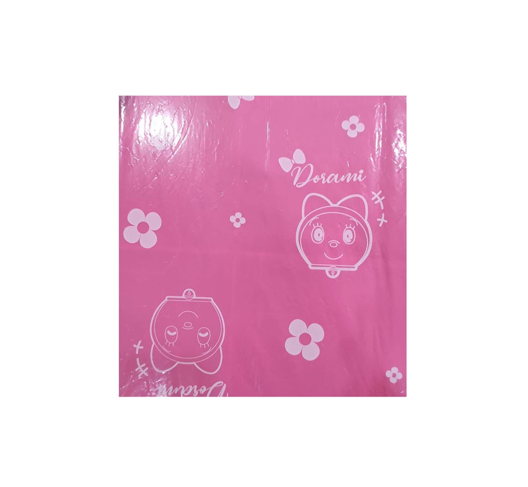 ชุดกันฝนเด็กพร้อมส่งสีชมพูกระดุมชั้นนอกลายการ์ตูนDoraemonโดราเอม่อน ลิขสิทธิ์แท้