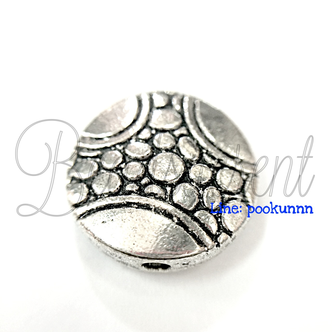 ลูกปัดโรเดียม 28 12มม. (1 ชิ้น) SKU-03446