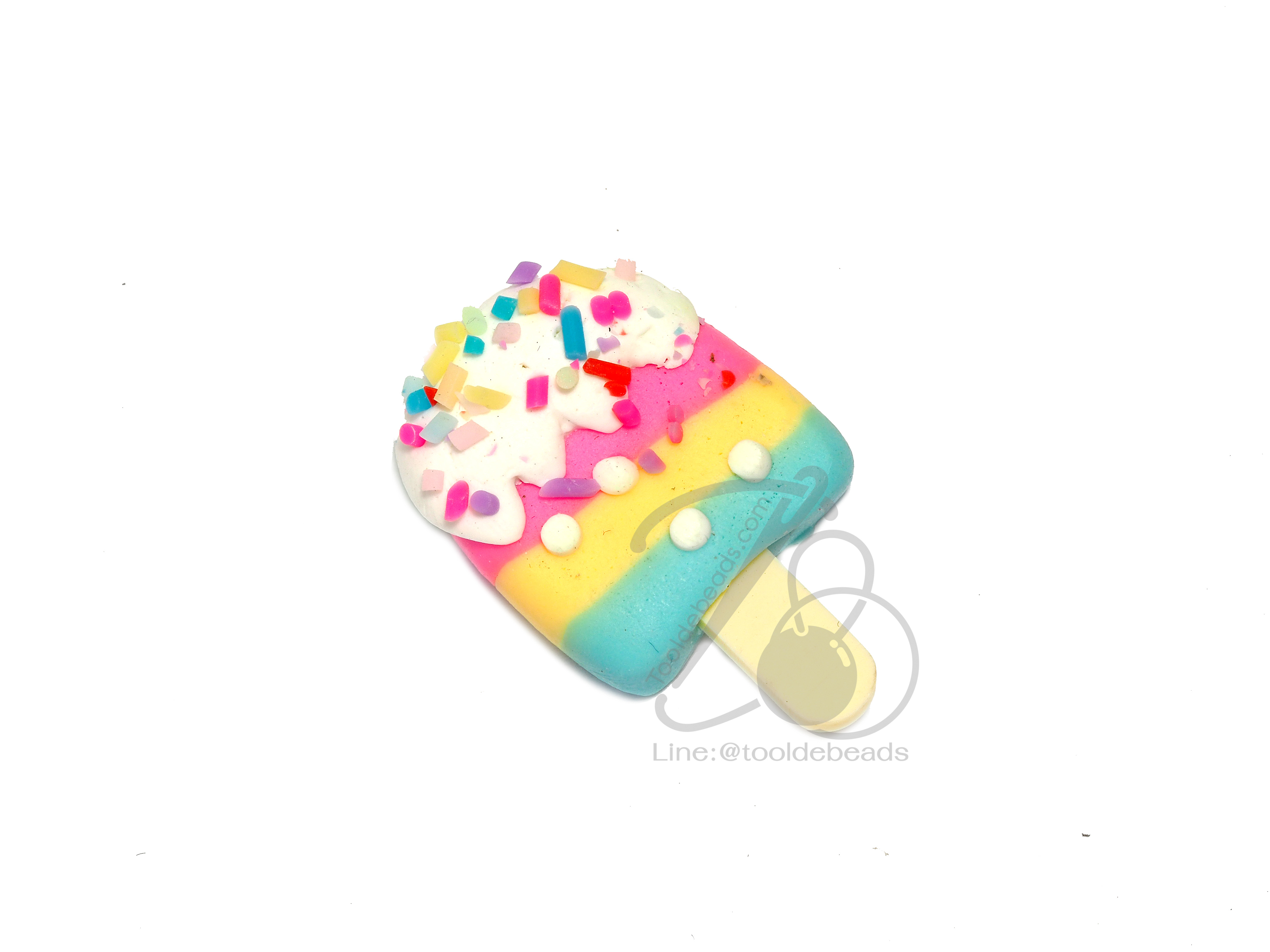 ดินปั้น 01 20*32มม. ลายไอศกรีม (1 ชิ้น) SKU-05980