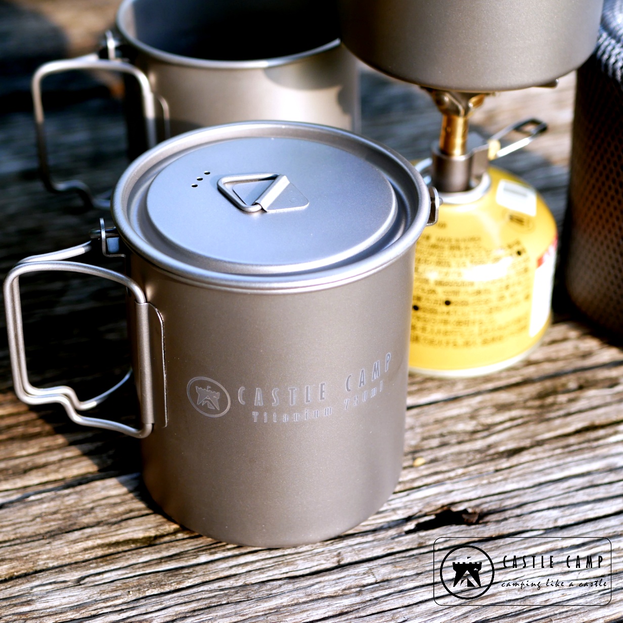 Castle Camp Titanium Pot 750ml.