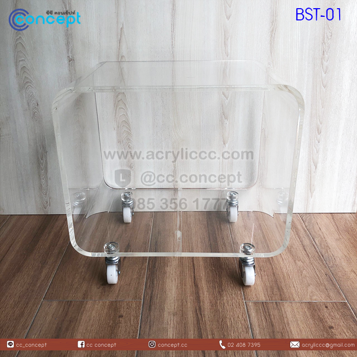 โต๊ะหัวเตียงอะคริลิค (BST-01)