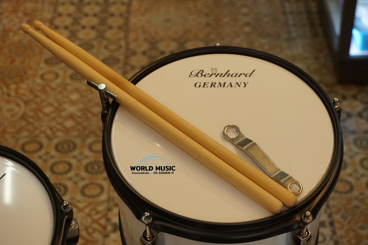 Bernhard กลองทรีโอพร้อมชุดสะพาย