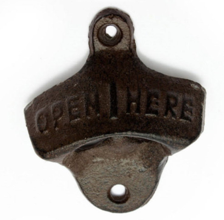 ที่เปิดฝาขวดสีสนิม