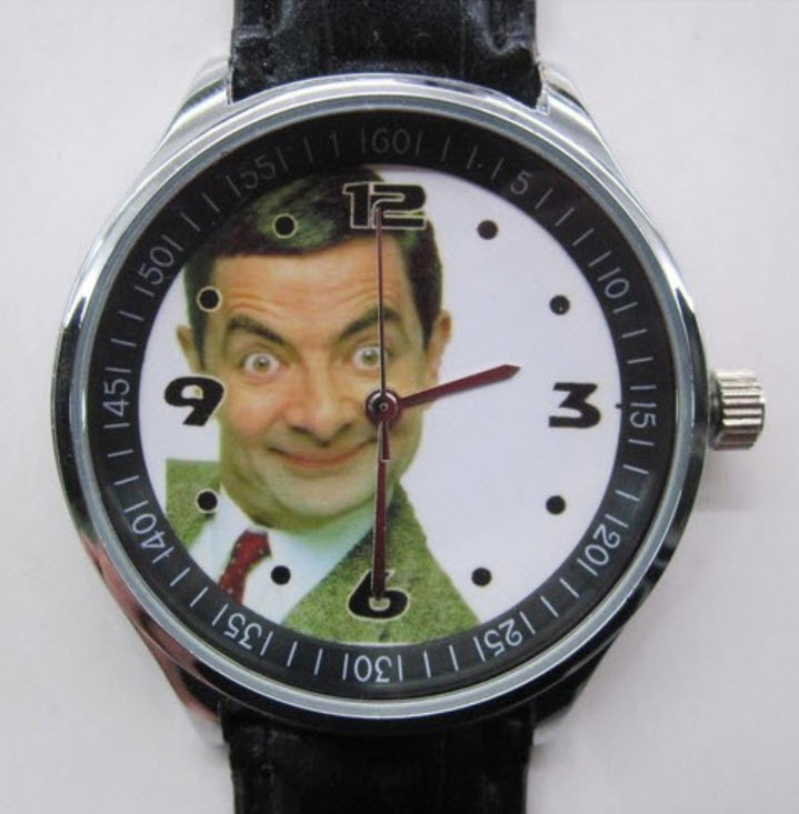 นาฬิกาข้อมือ มิสเตอร์ บีน สายสีดำ