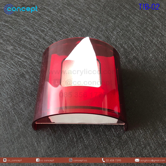 กล่องทิชชู่อะคริลิค (TIB-02)