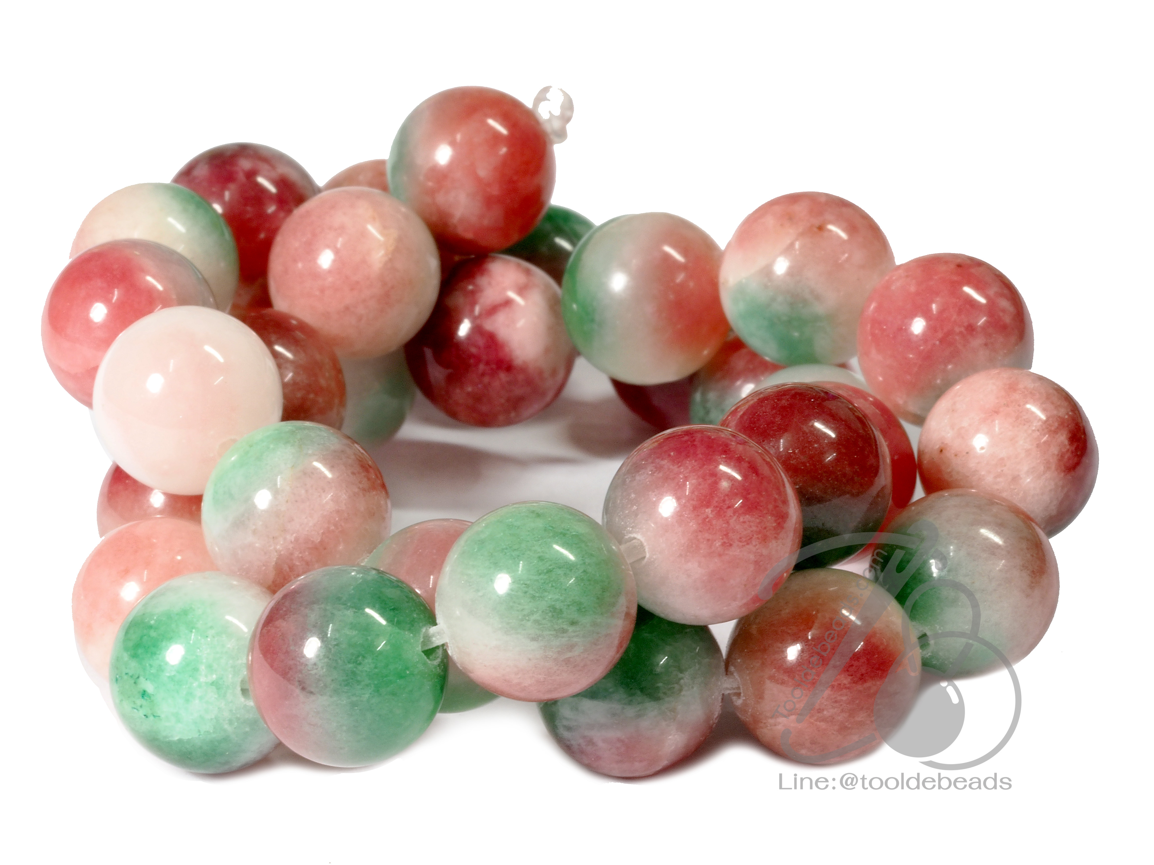 หิน ฮกลกซิ่ว 12มม. (32 เม็ด) SKU-01451
