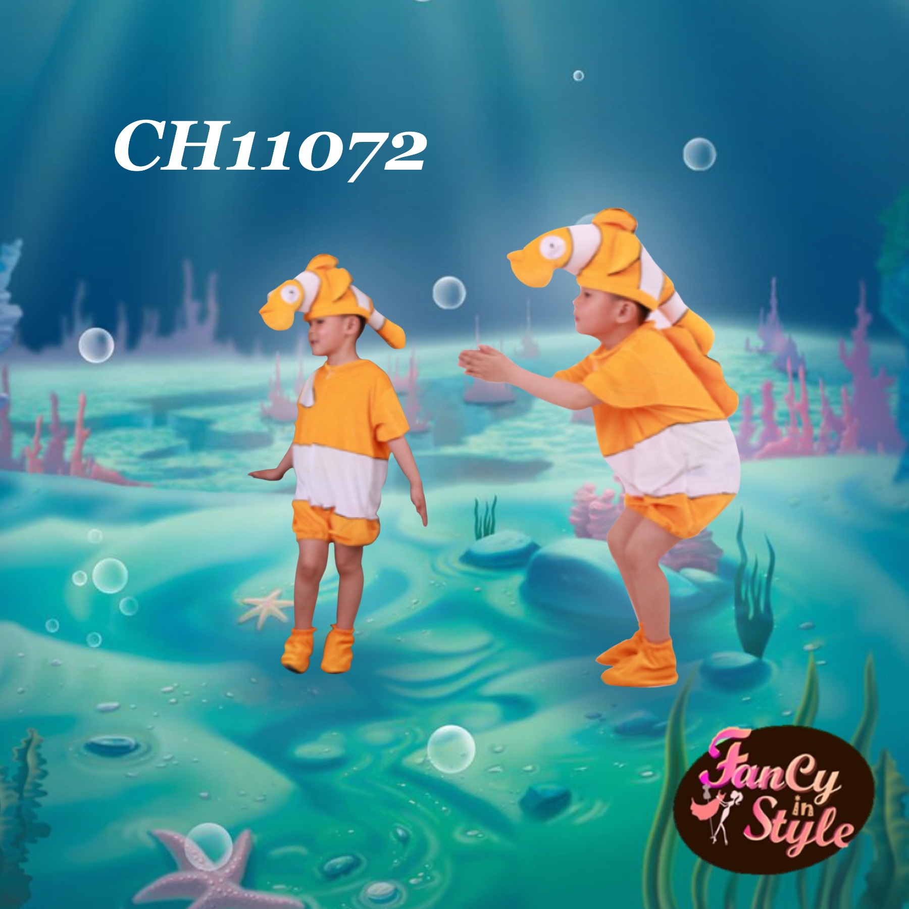 Children Costume ชุดแฟนซีสำหรับคุณหนู/Animal Costume/Nemo Costume/ชุดแฟนซีสัตว์/ชุดแฟนซีปลานีโม