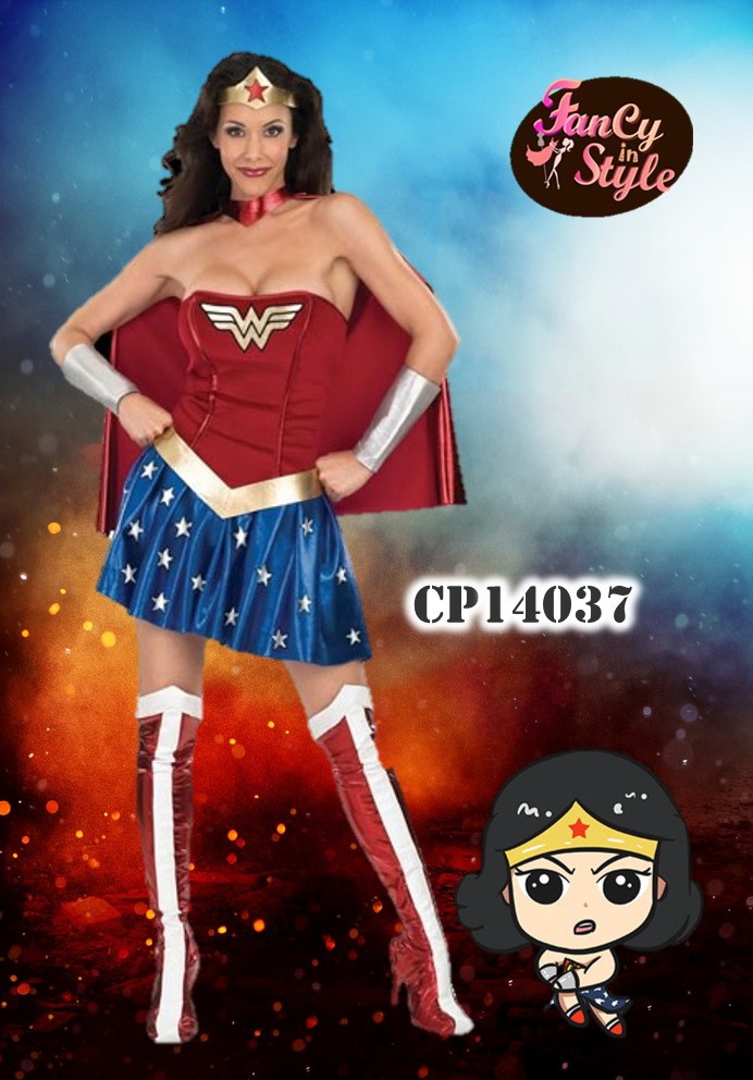 Superhero/Superstar/Wonder Woman Costume/ชุดคอสเพลย์วันเดอร์วูแมน