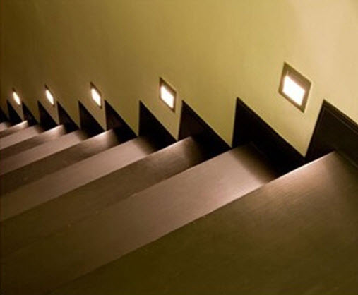 ไฟอัตโนมัติ สีฟ้า (ขาเสียบแบน)