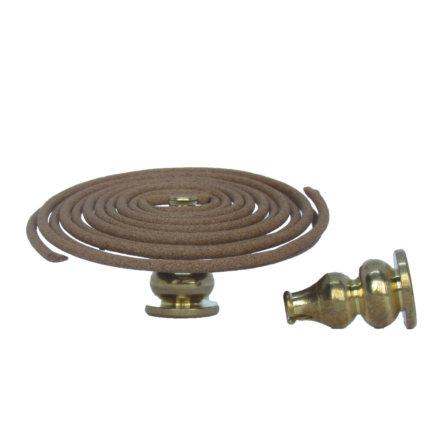 ที่ปักธูป ที่จุดธูป ที่วางธูป 2 In 1 สำหรับ ธูปแท่ง ธูปขด ได้ทุกชนิด ทำจากทองเหลืองแท้ ทนทาน ไม่ลอก ไม่ดำ ไม่เป็นสนิม