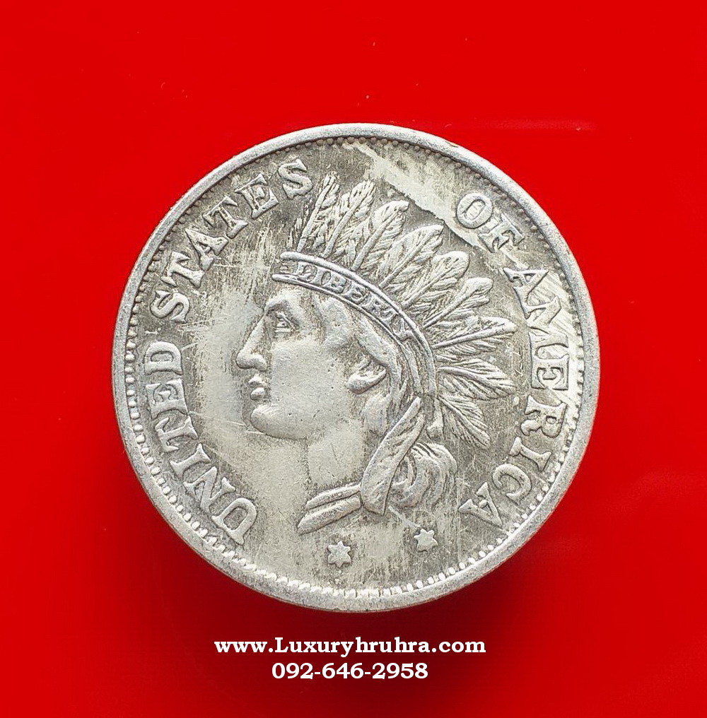 เหรียญเงินดอลล่าร์สหรัฐปีค.ศ.1851