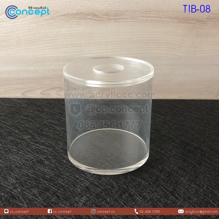 กล่องทิชชู่อะคริลิค (TIB-08)