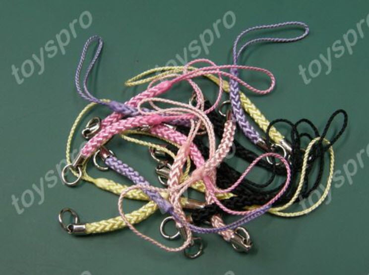 สายถักมีห่วง คละสี 20 ชิ้น