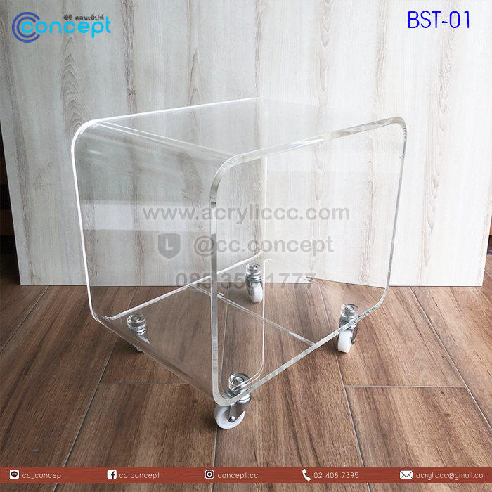 โต๊ะหัวเตียงอะคริลิค (BST-01)