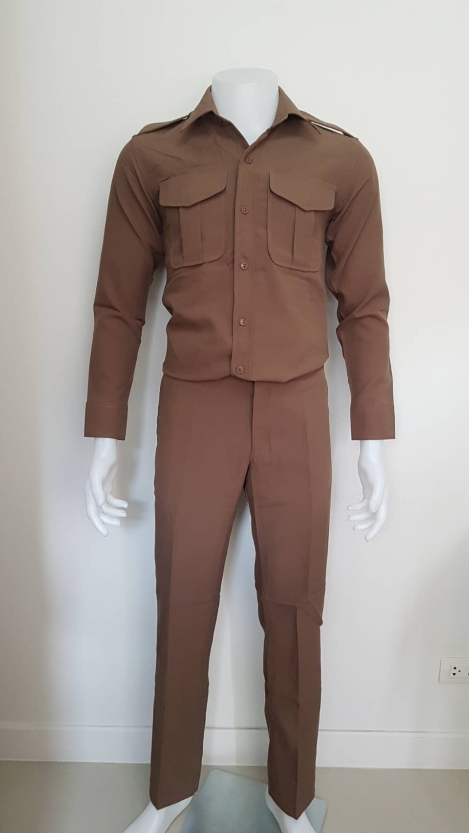 ชุดตำรวจสนว. เครื่องแบบตำรวจ ชุดฝึกตำรวจ