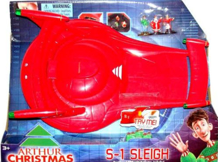 ยานอวกาศ S-1 Sleigh พร้อมฟิคเกอร์และของขวัญ