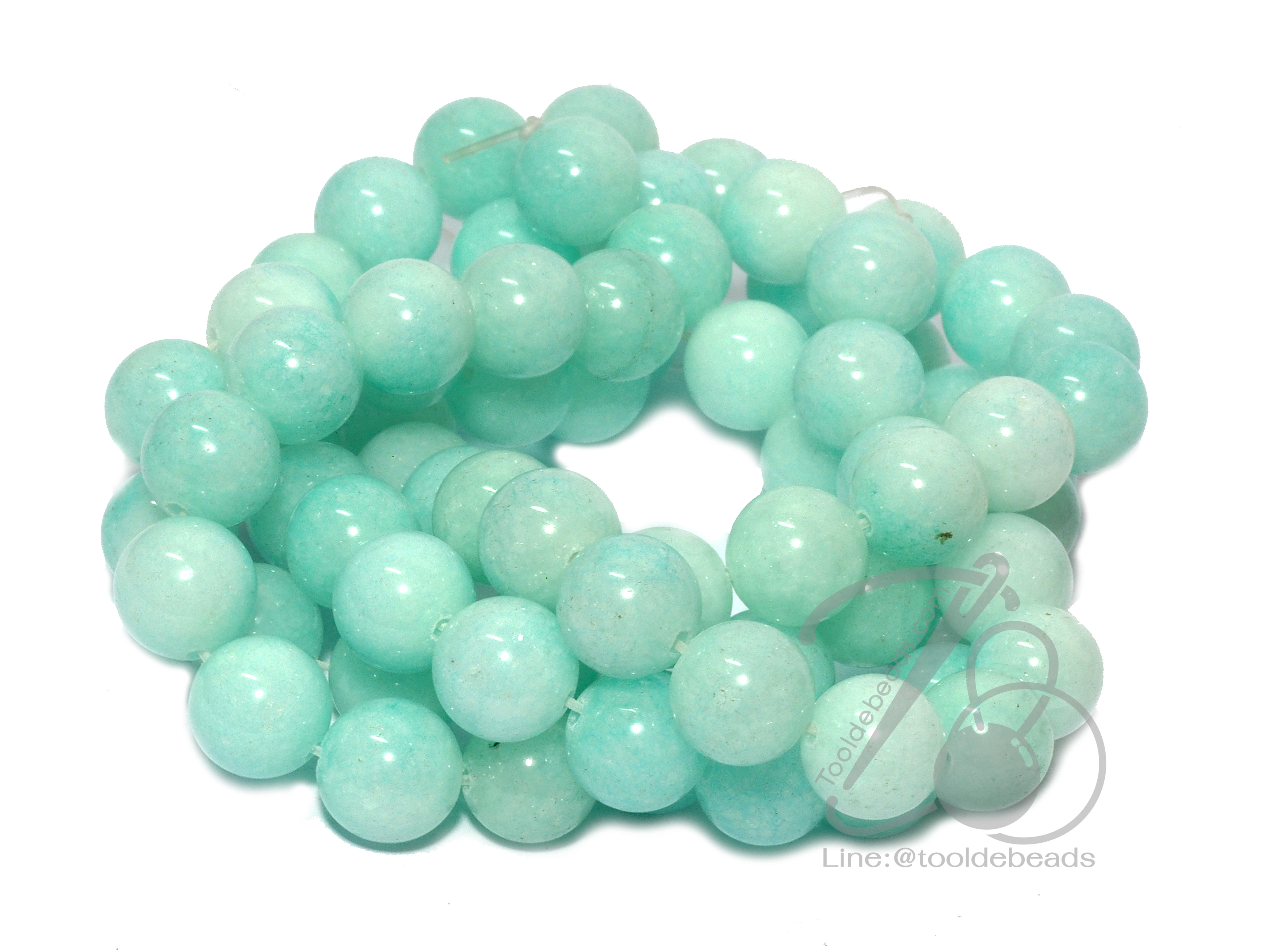 หิน Amazonite 10มม. (38 เม็ด) SKU-00960