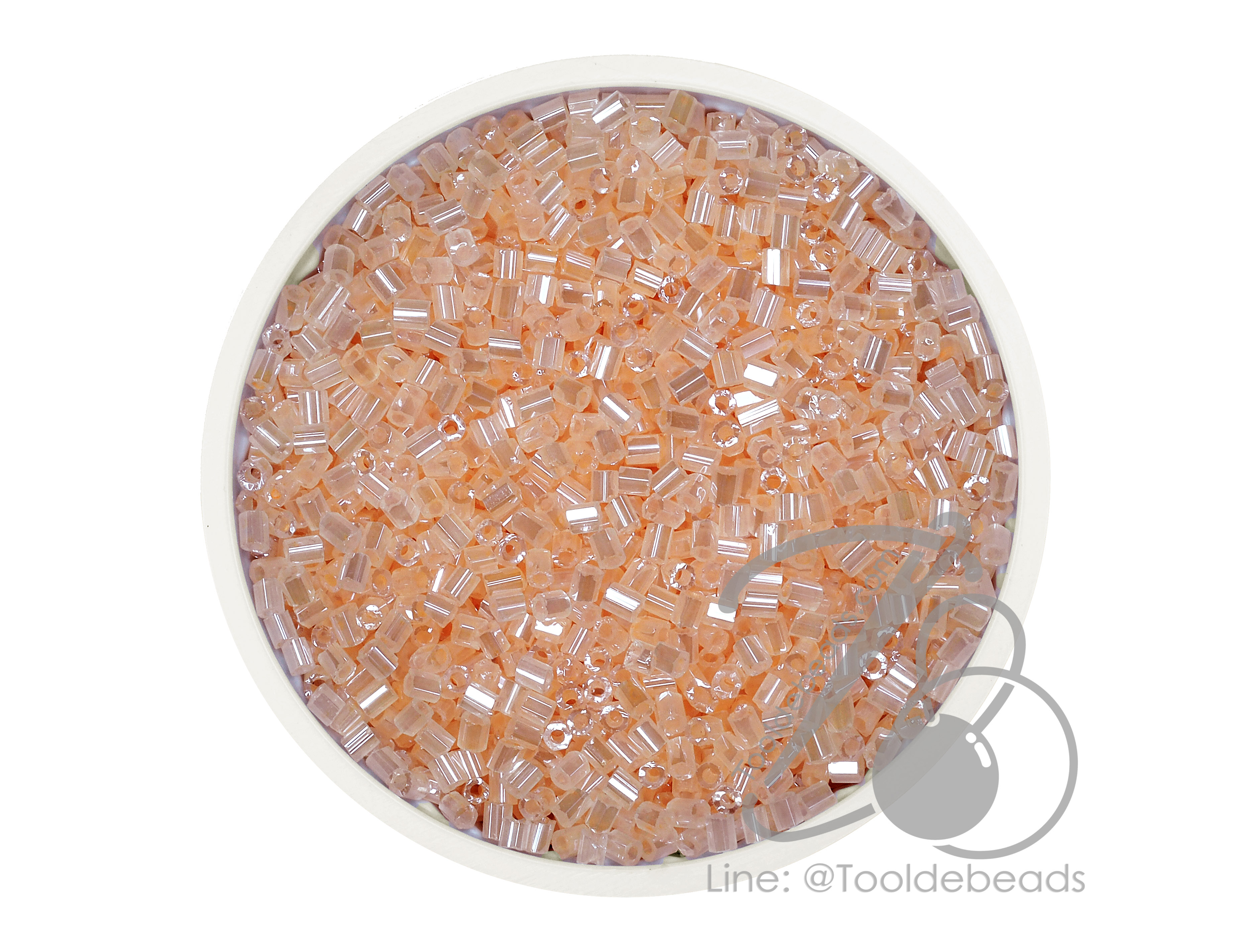 ปล้องสั้น โทนมุก สีส้มอ่อน (15 กรัม) SKU-07023