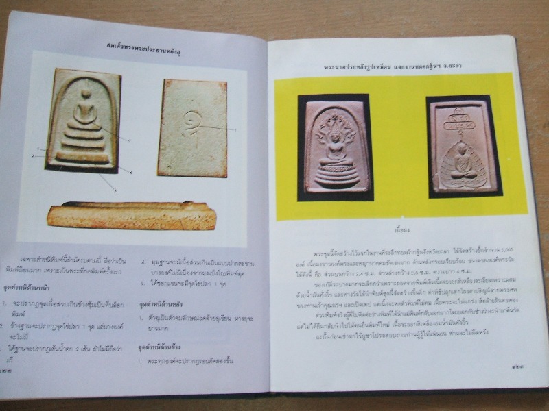 หนังสือประวัติและพระเครื่อง เจ้าคุณนรฯ (พระยานรรัตนราชมานิต) วัดเทพศิรินทร์ กรุงเทพ