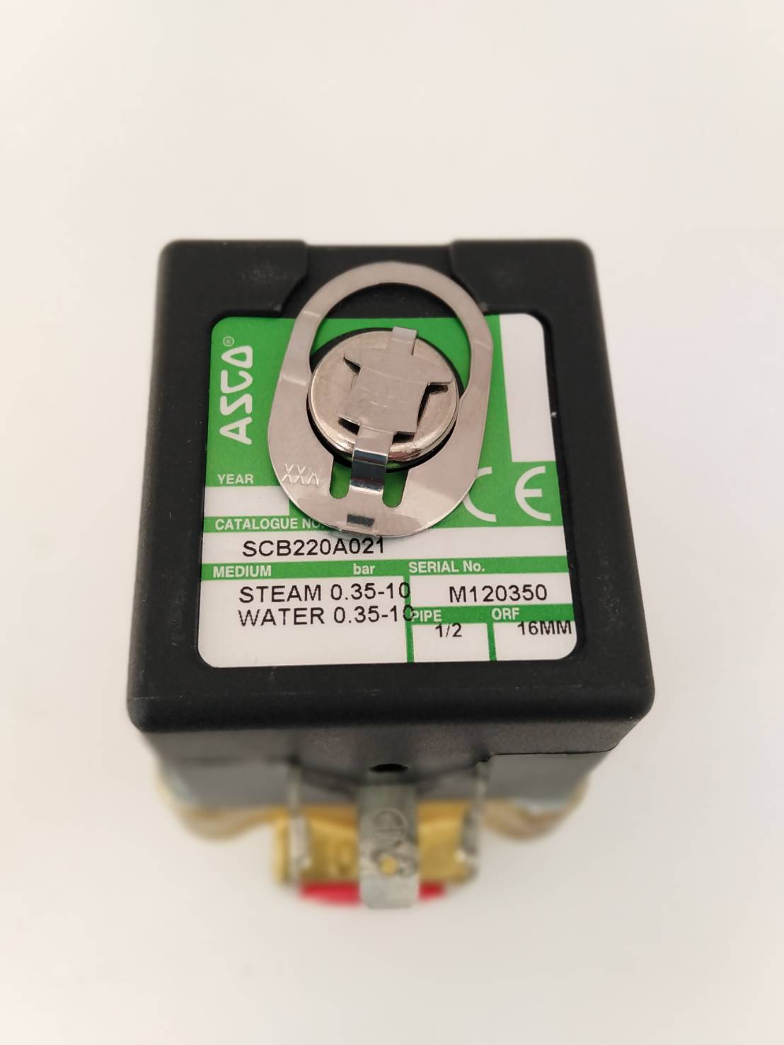 Solenoid Valve 1/2" Coil 230 Vac